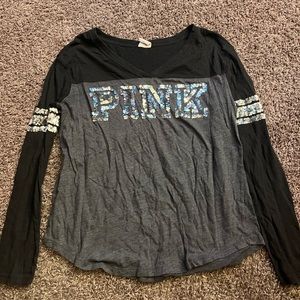 Pink victoria secret long sleeve